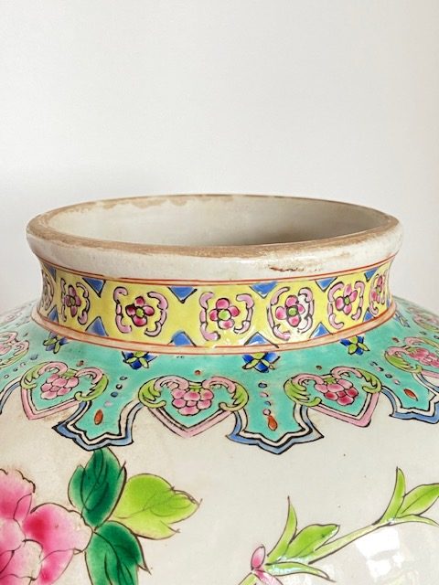 Ancien Pot couvert Chinois