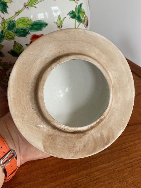 Ancien Pot couvert Chinois