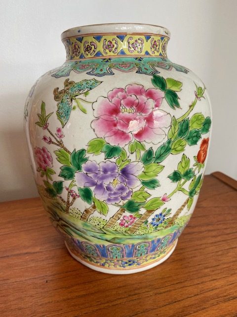 Ancien Pot couvert Chinois