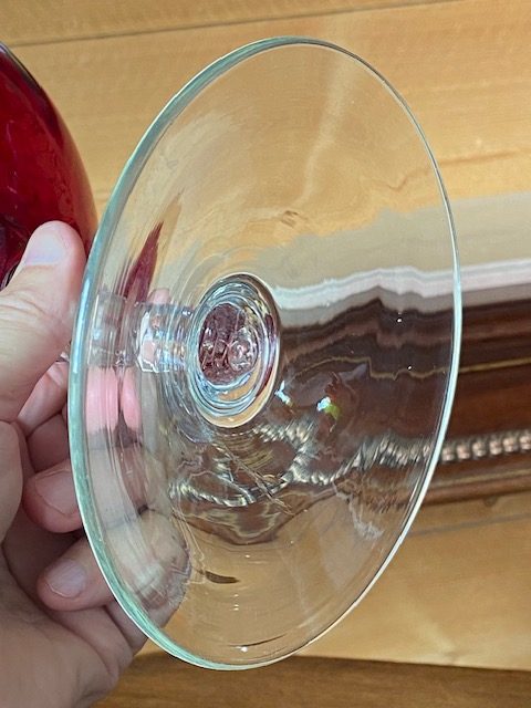 Vase en verre d’Empoli