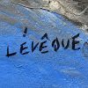 Huile sur toile signée Lévêque