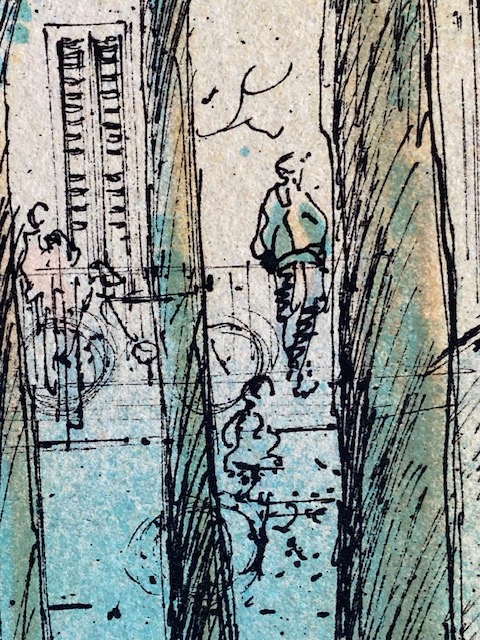 IMG_4705 Lithographie originale Paris - Rolf RAFFLEWSKI - Signée et Numérotée