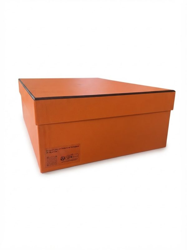 Boîte Hermès authentique - Format 25x33x11,5 cm.