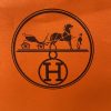 Grand sac cabas de boutique Hermès authentique