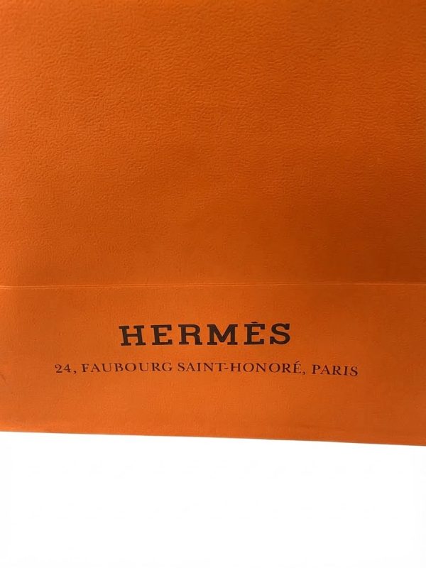 Grand sac cabas de boutique Hermès authentique