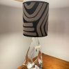 Lampe cristal signée Schneider France