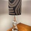 Lampe cristal signée Schneider France