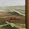 Huile sur toile signée John Ambrose